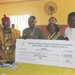 Prize presentation