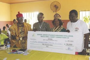 Prize presentation