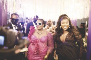 Rita Edochie with Juliet