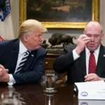Donald Trump and Tom Homan