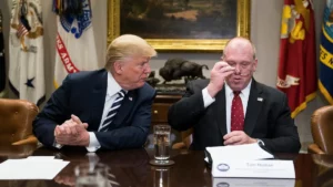 Donald Trump and Tom Homan