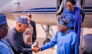 Tinubu returns to Nigeria