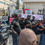 Pensioners protest