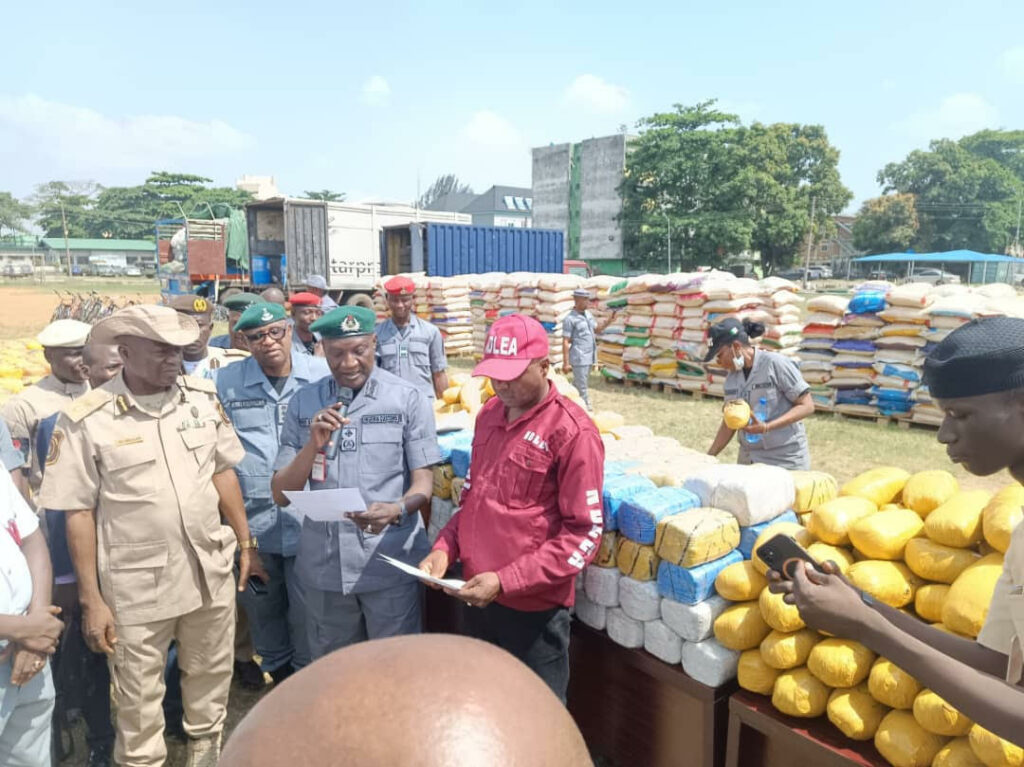 Customs arrests 34 illegal migrants, 674kg of Cannabis Sativa, others