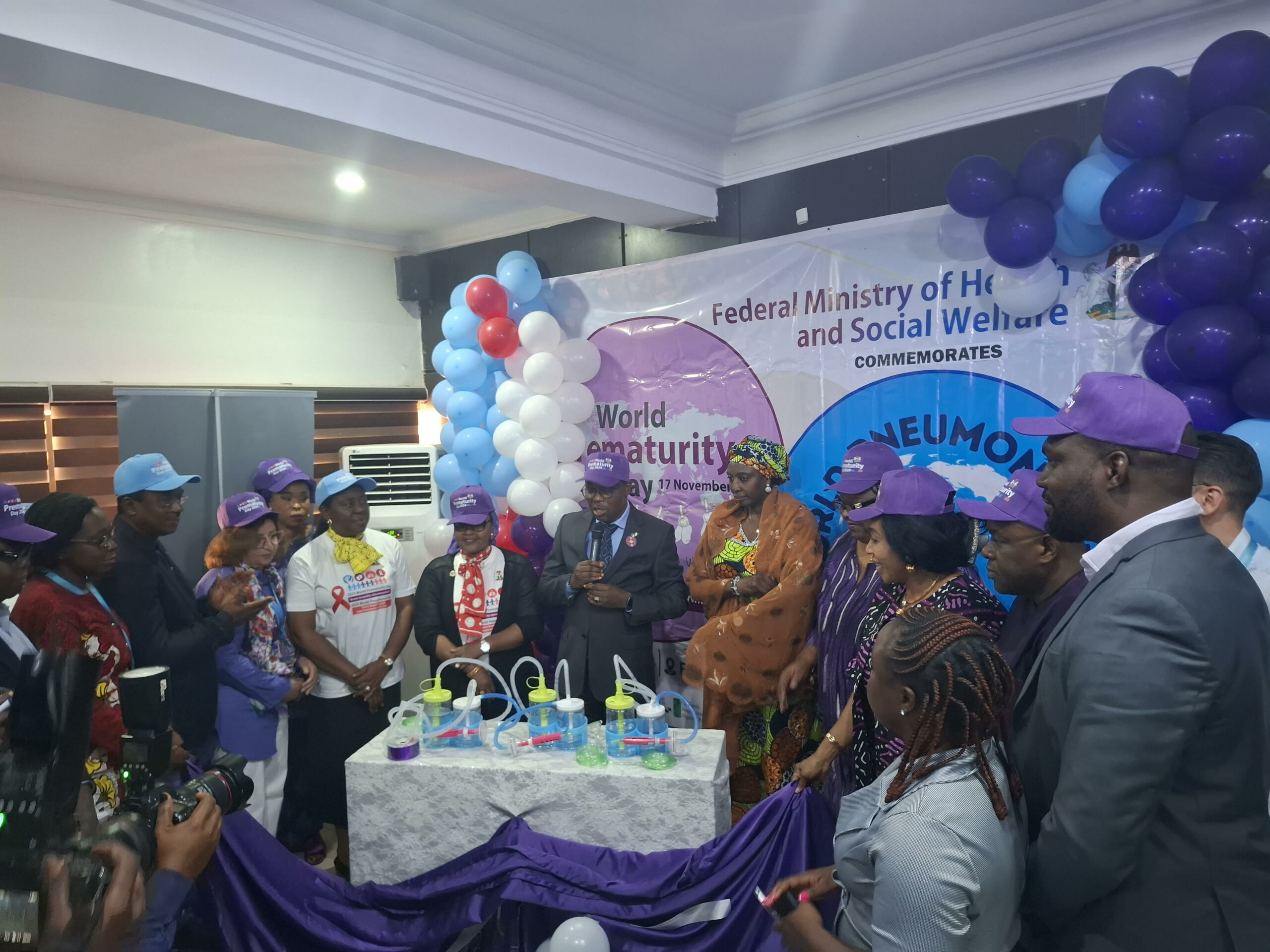 FG gets 400 CPAP machines to fight infant mortality