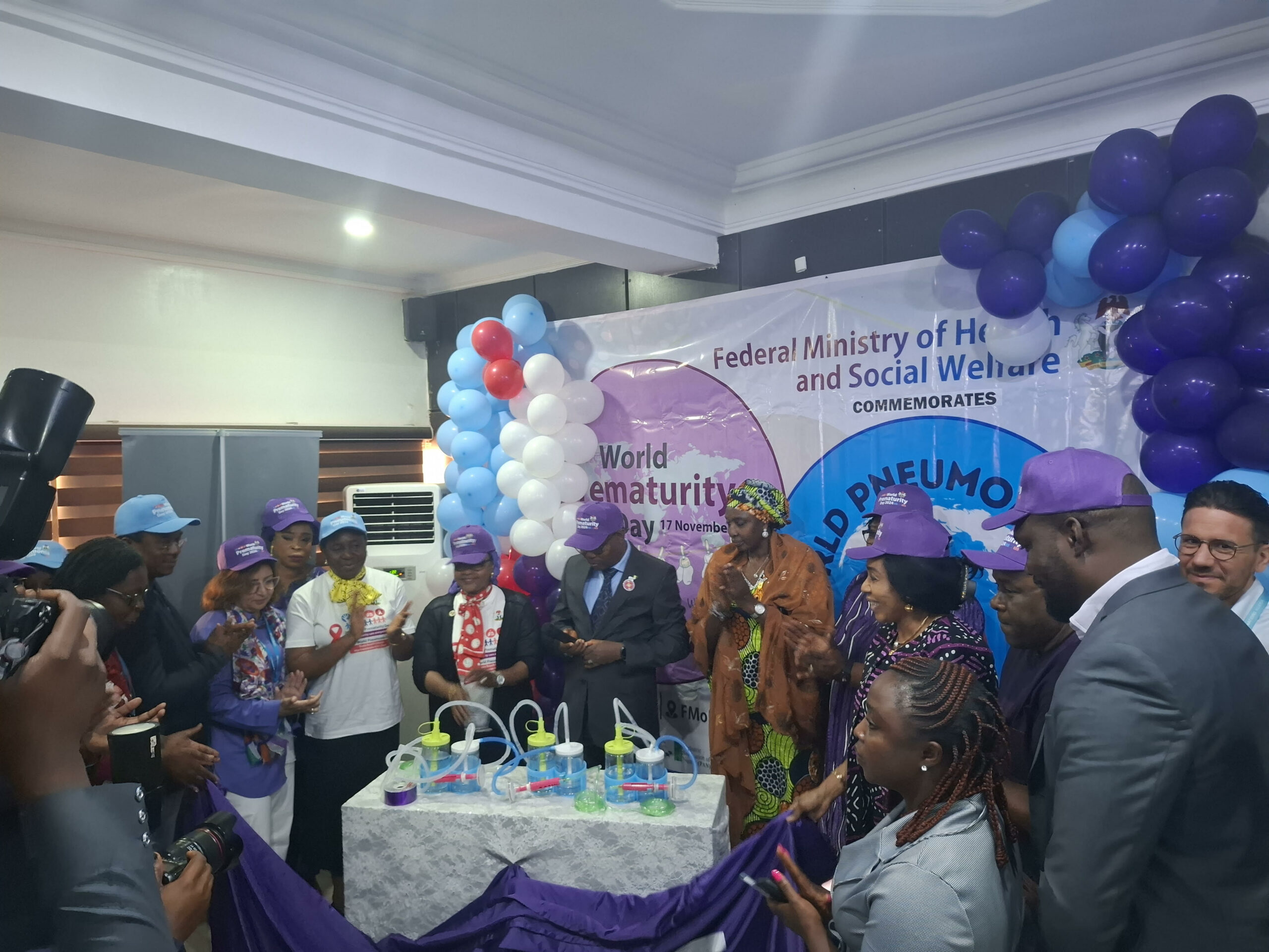 FG gets 400 CPAP machines to fight infant mortality