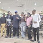 •Sawyyer with students