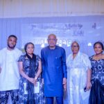 Govenor Oyebanji with family of late Ekiti CJ, Adeyeye