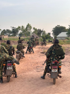 Soldiers foil terrorist attack on Taraba village, arrest 2, recover weapons