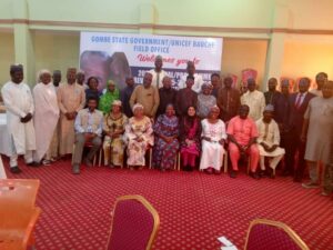 UNICEF sets 2025 target to improve child well-being in Gombe