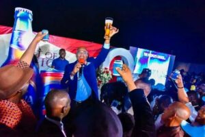 Gov Alia unveils Zeva beer, calls for responsible ownership