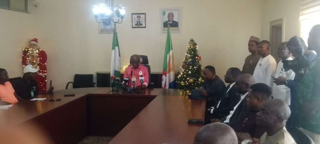 Benue State Governor Rev. Fr. Hyacinth Alia
