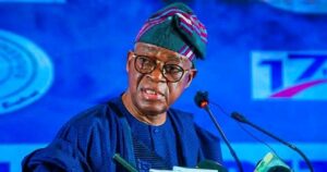 Minister of Marine and Blue Economy Adegboyega Oyetola