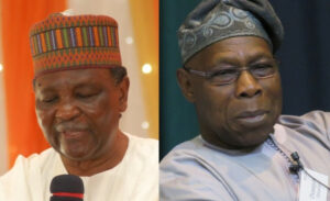 L-R: Yakubu Gowon, Olusegun Obasanjo