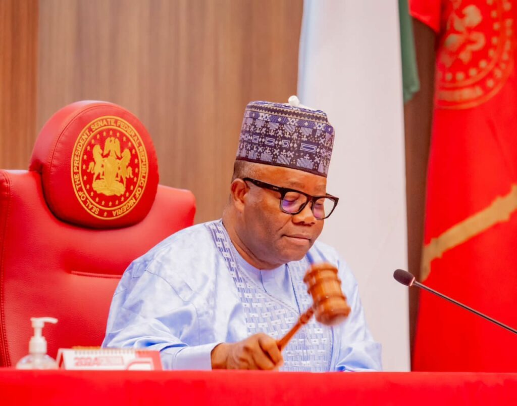 Senate President Godswill Akpabio