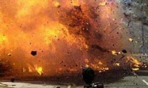 Bomb explosion