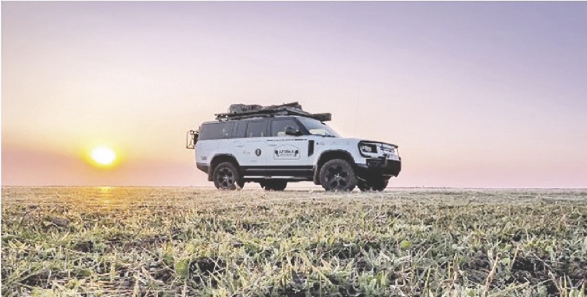 Defender completed 60,000km Afrika Odyssey Expedition with Kingsley Holgate