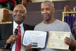 Denzel Washington now a minister