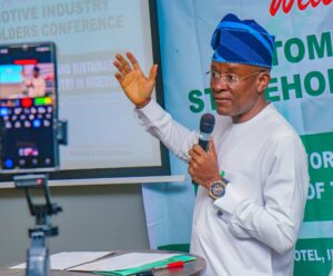 Minister of State for Industry John Owan Enoh