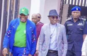 Gov Alia with Ebi Egbe