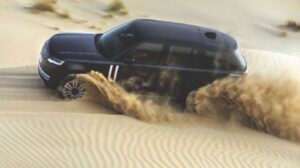 Hot weather testing for Range Rover Electric