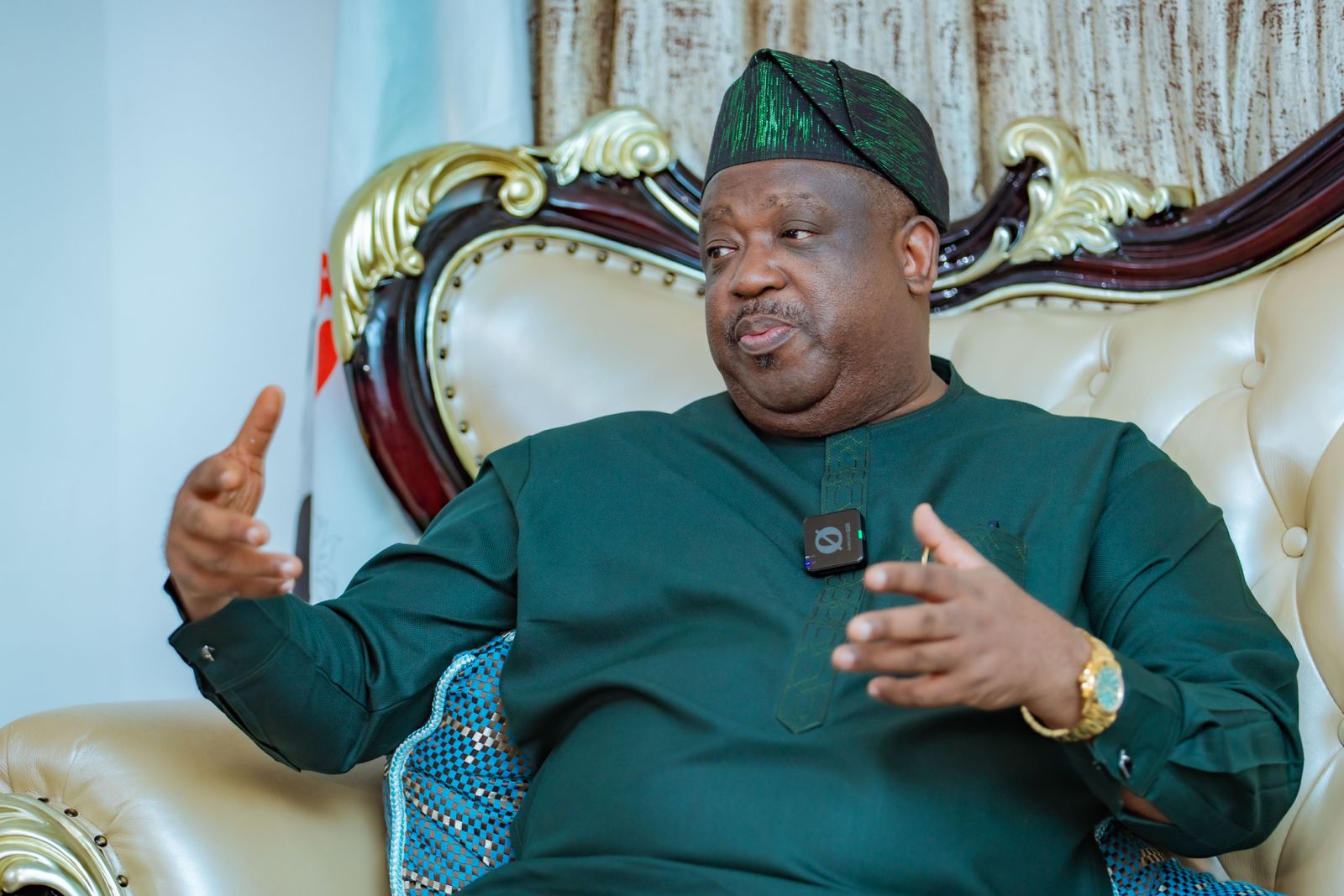 Governor of Plateau State Caleb Manasseh Mutfwang