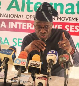 Segun Sowunmi, former spokesperson, Atiku Abubakar Presidential Campaign Organization for the 2019 general elections