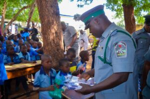 Kebbi Customs donates food items