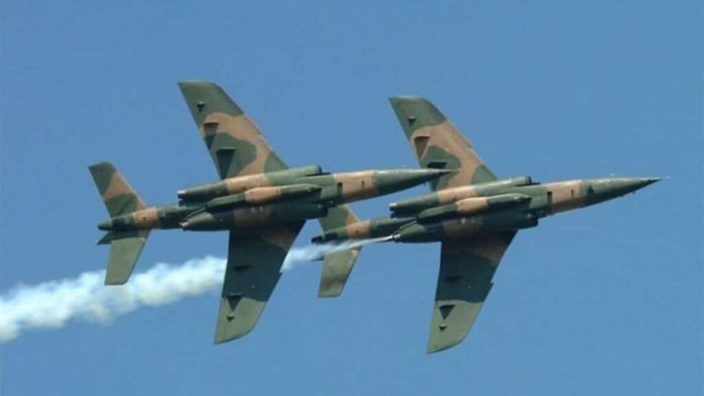 Military airstrike