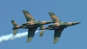 Military airstrike