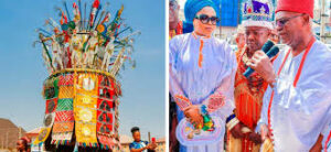 Obi of Onitsha unveils Ijele masquerade