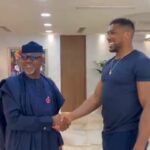 Anthony Joshua and Dapo Abiodun
