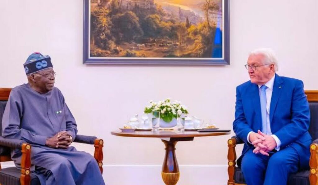 Tinubu and the German President