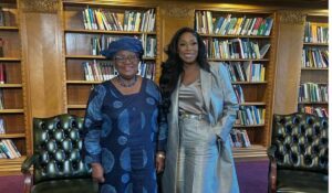 Ngozi Okonjo-Iweala and Mo Abudu