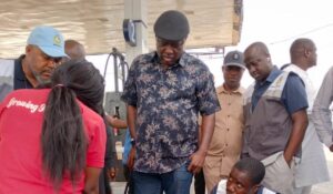 Lokpobiri visits fuel stations in Bayelsa