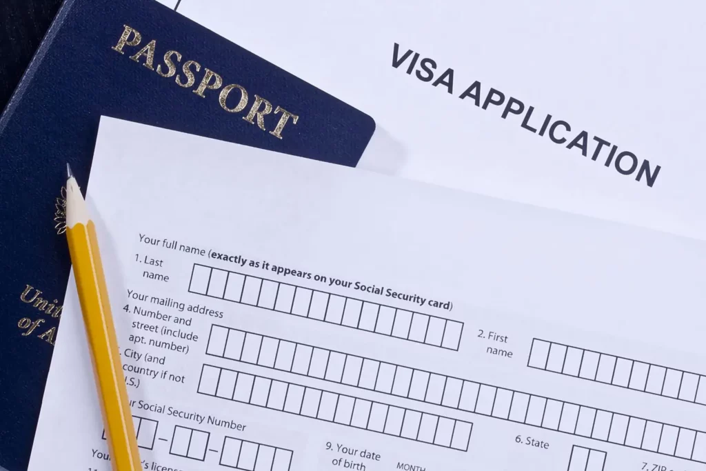 Visa application
