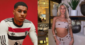 Marcus Rashford and Grace Jackson