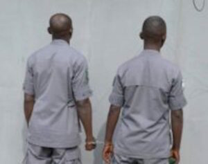 Customs parades 2 officers over assault of travellers at Seme border