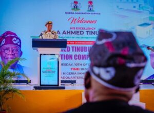 Controller General of the Nigeria Immigration Service (NIS) Kemi Nanna Nandap