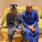 President Bola Tinubu (L), James Faleke (R)