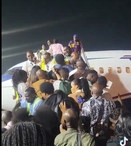 Overcrowded viral boarding video: Our story - Air Peace