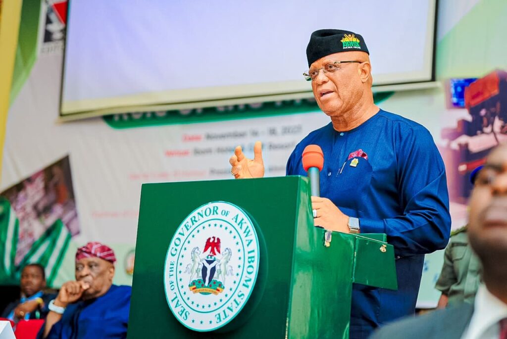 Akwa Ibom State Governor Pastor Umo Eno