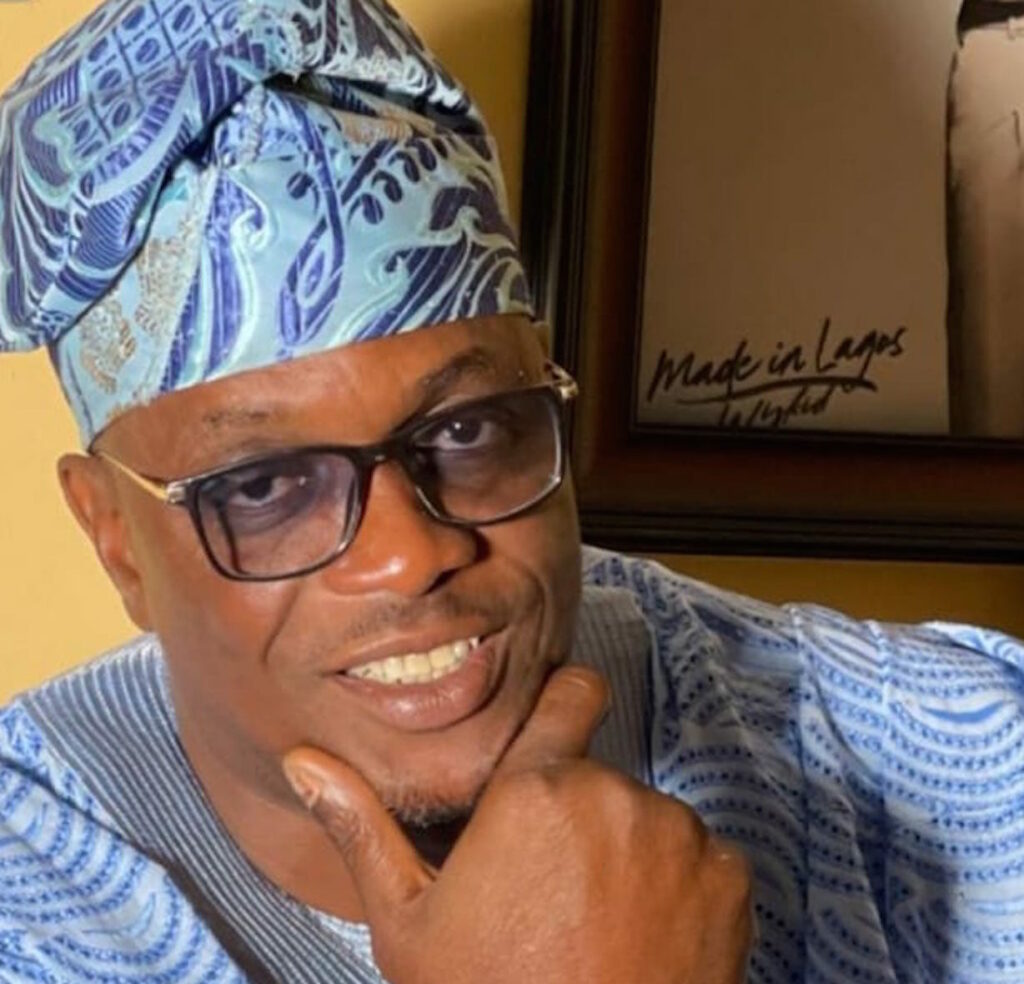 Profile photograph of Lagos APC politician Adedeji Osinowo, wearing traditional Yoruba garb
