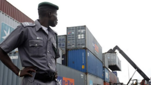 NCS officer at port