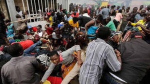 Food Stampede in Nigeria