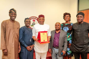 Sen. Kalu receives award plaque