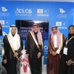 Minister of State for FCT, Mariya Mahmoud (5th from left), representing Minister of Federal Capital Territory (FCT), Nyesom Wike, at the sixth International Conference on Learning Cities held in Jubail, Saudi Arabia, with other participants