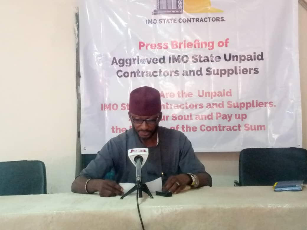 We’re hungry, dying, contractors cry out over N15bn debt by Imo govt