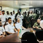 Indian navy ship Tushil arrives in Lagos for flag-showing visit