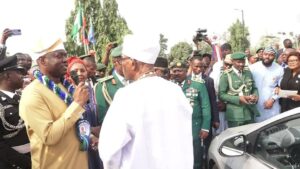 Makinde gifts new car to FRSC pioneer director of operations